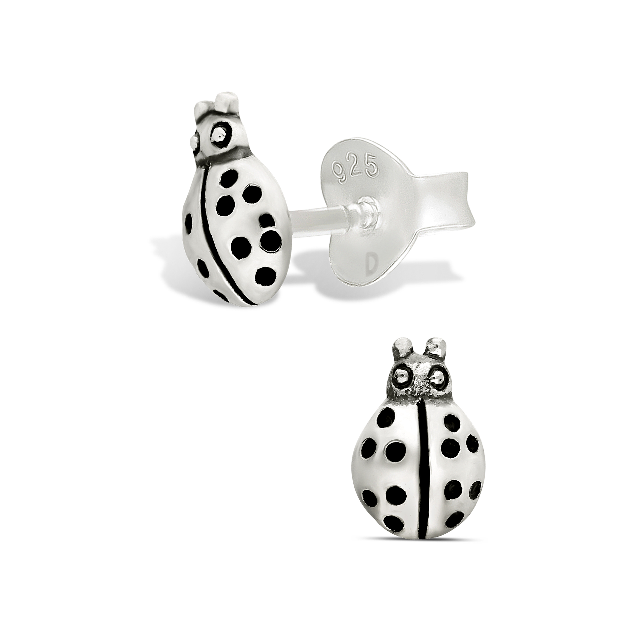BOUCLES ENFANT COCCINELLE