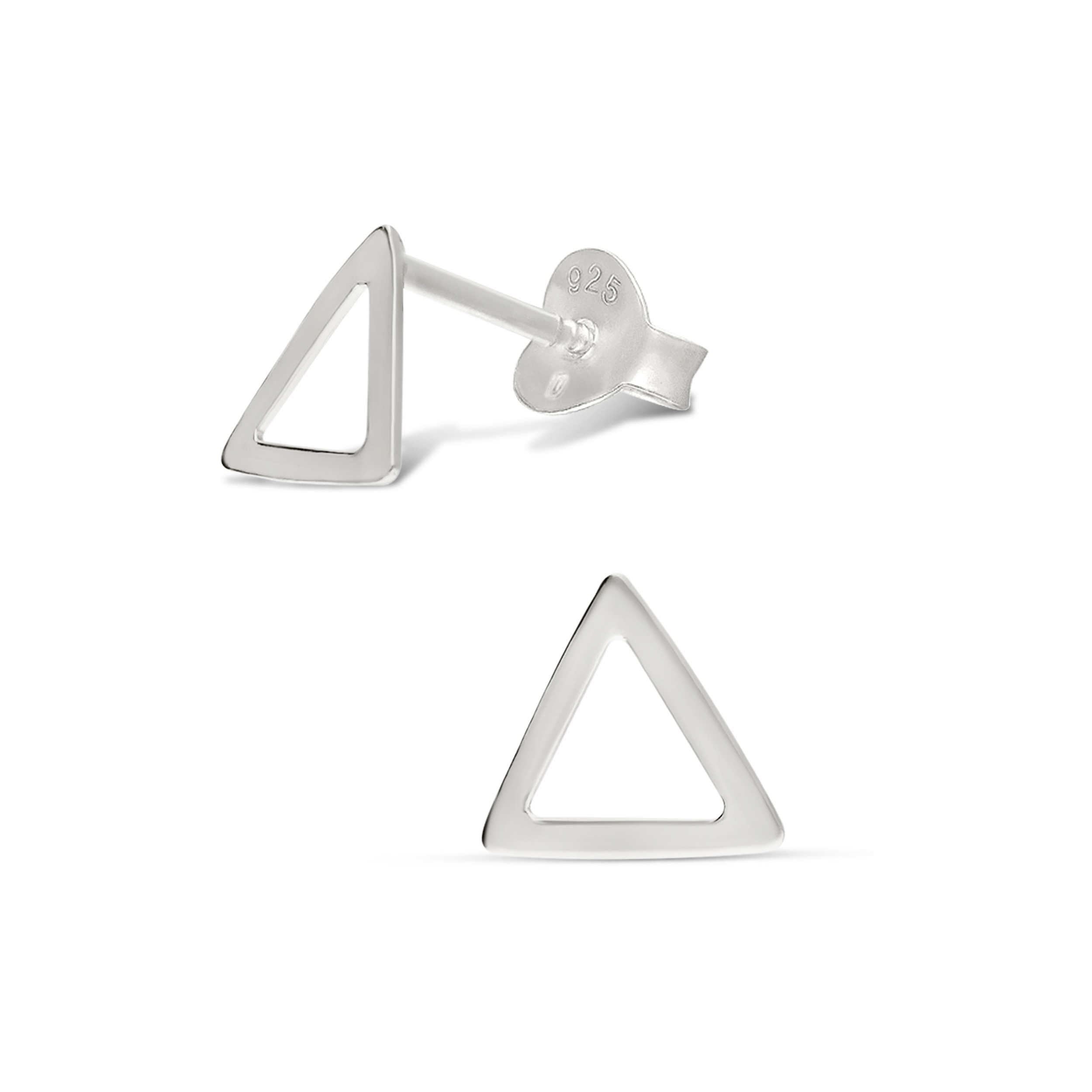 BOUCLES TRIANGLE ÉVIDÉ