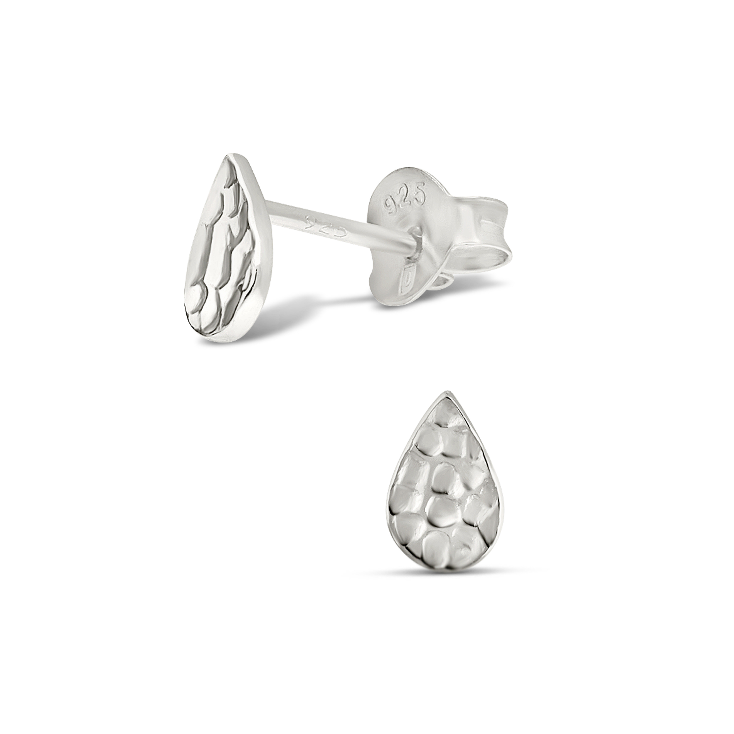 BOUCLES GOUTTE MARTELÉE