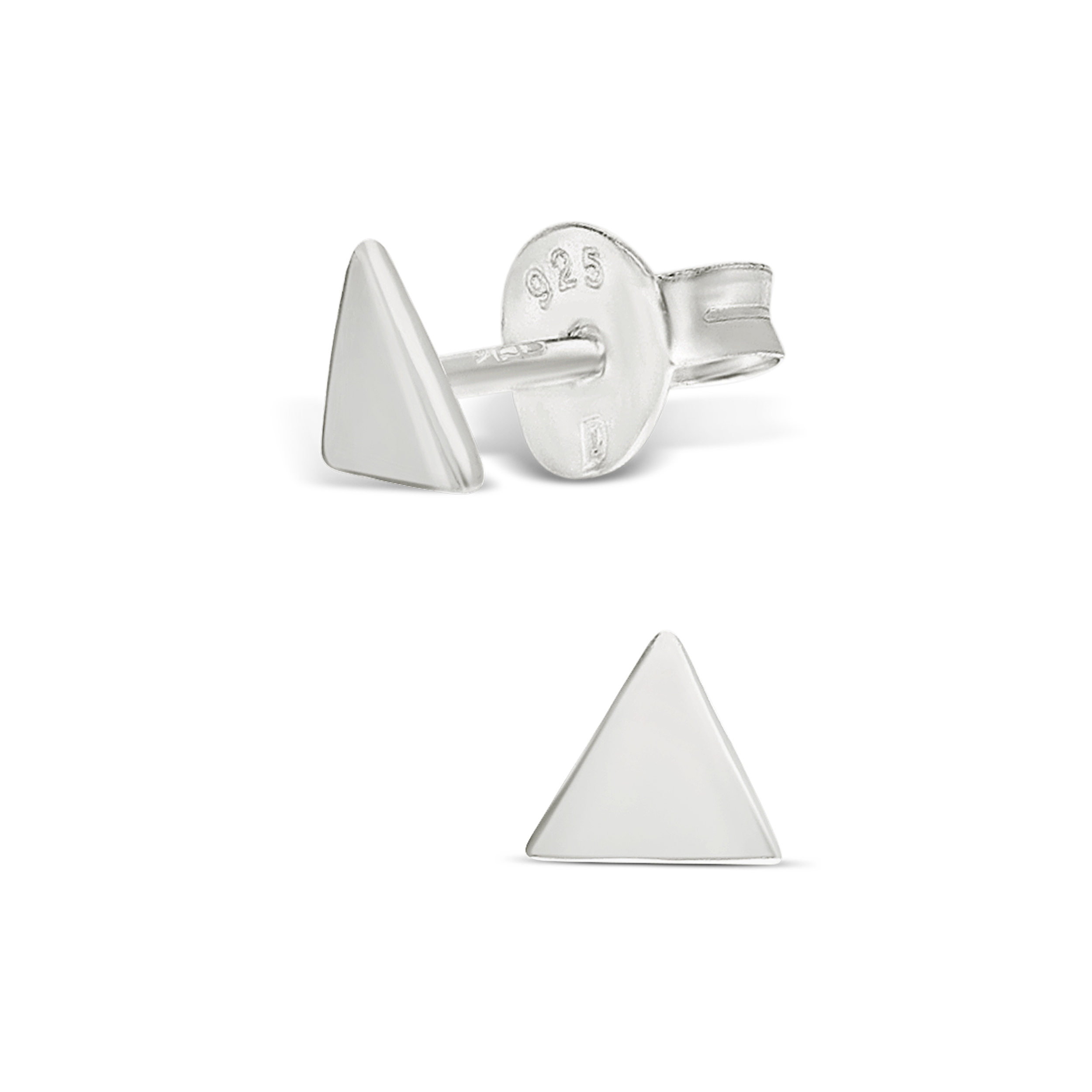 BOUCLES TRIANGLE LISSE