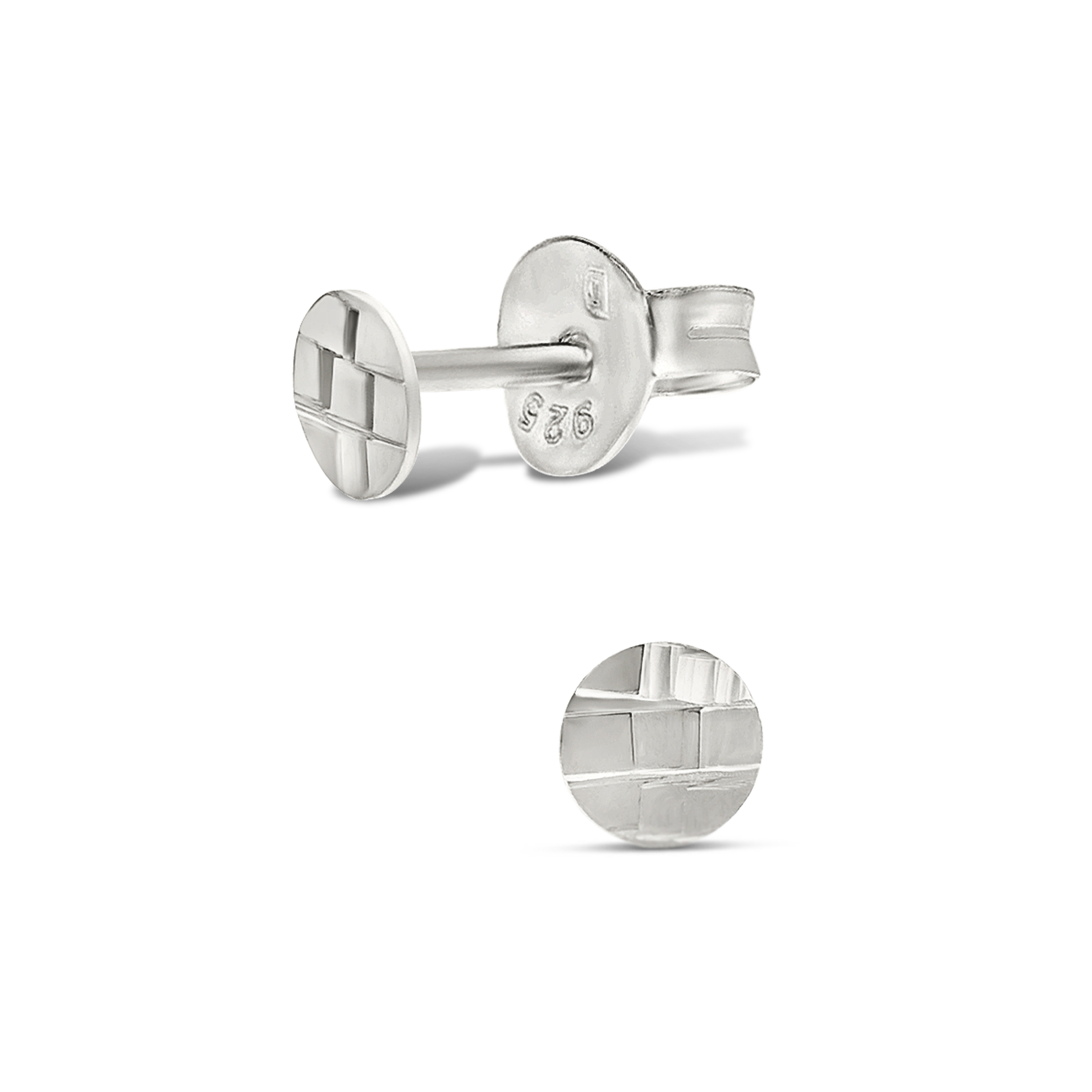 BOUCLES PETIT ROND QUADRILLE 4MM