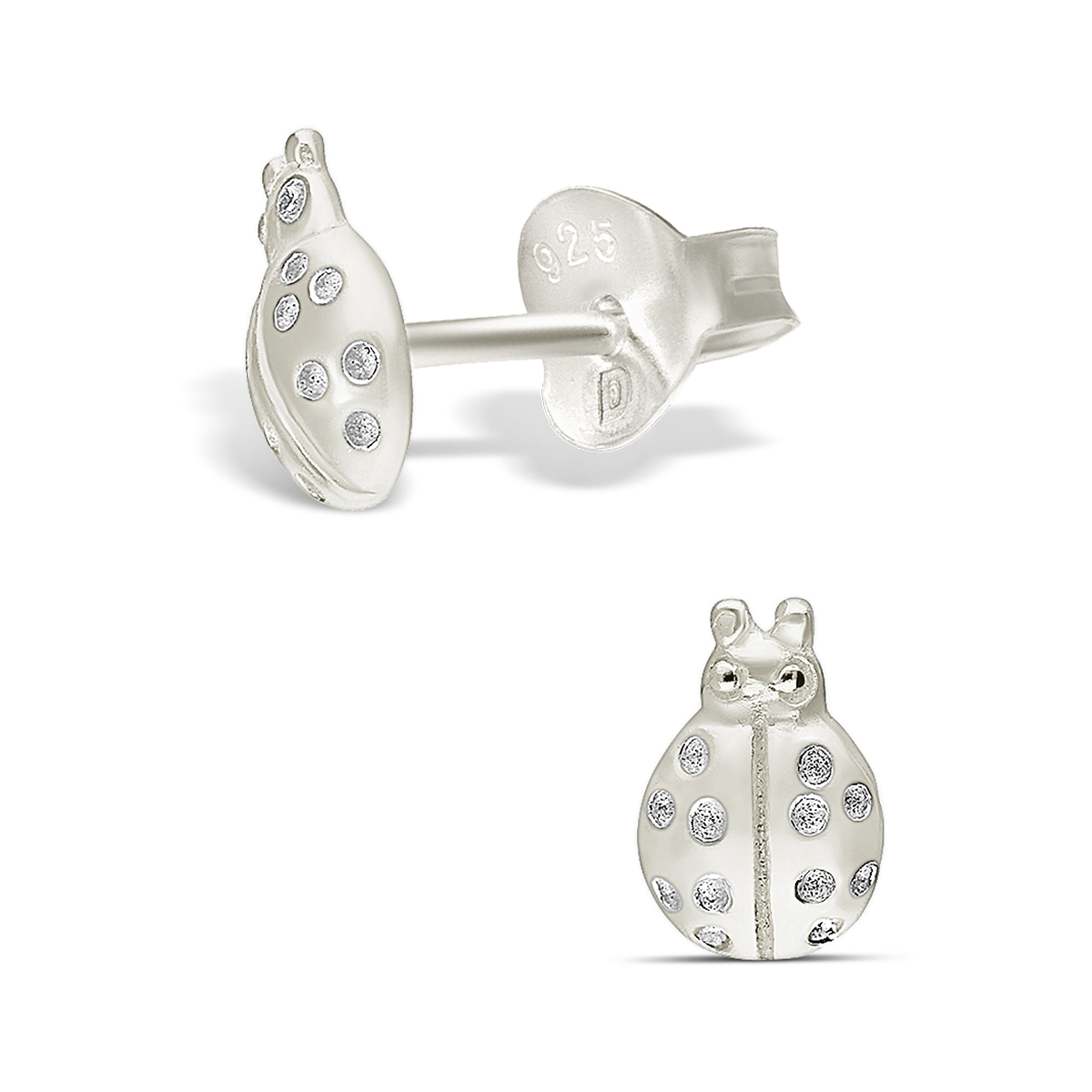 BOUCLES ENFANT COCCINELLE