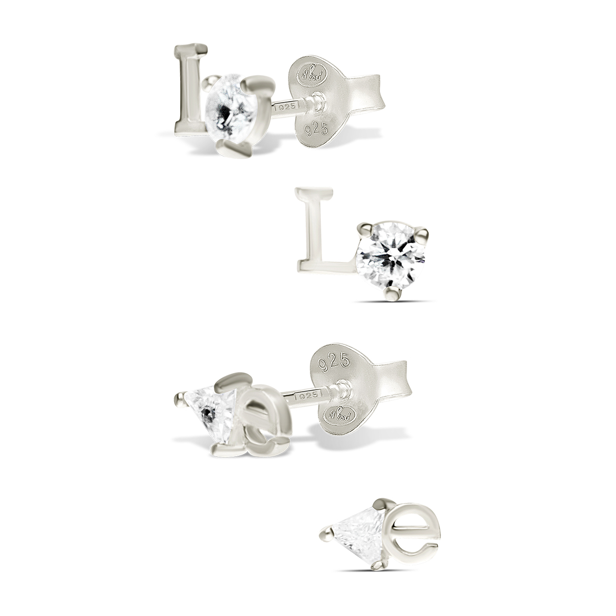 BOUCLES MESSAGE LOVE & OXYDE
