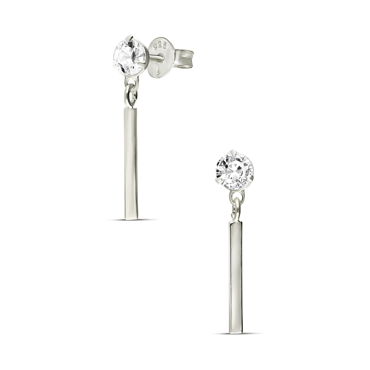 BOUCLES OXYDE ET BARRE LISSE