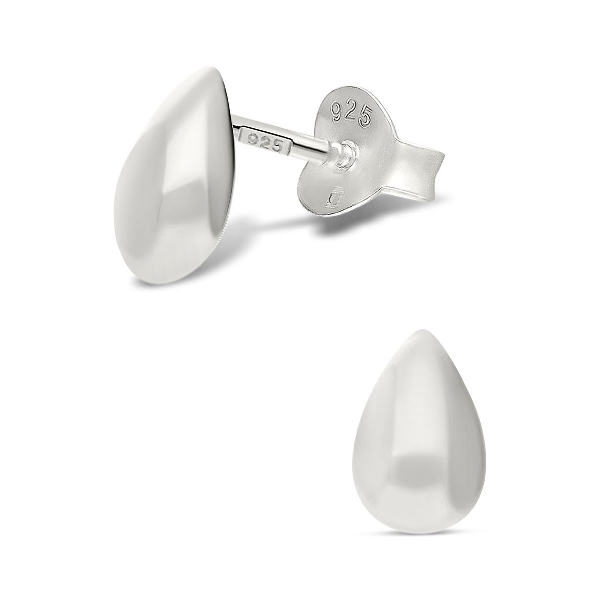 BOUCLES PETITE GOUTTE 7MM