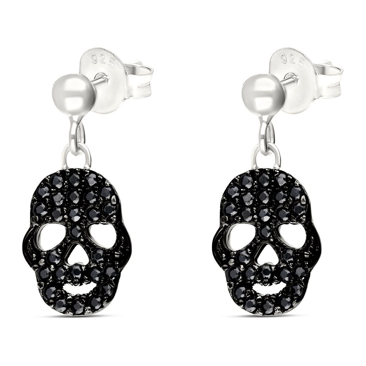 BOUCLES BLACK SKULL