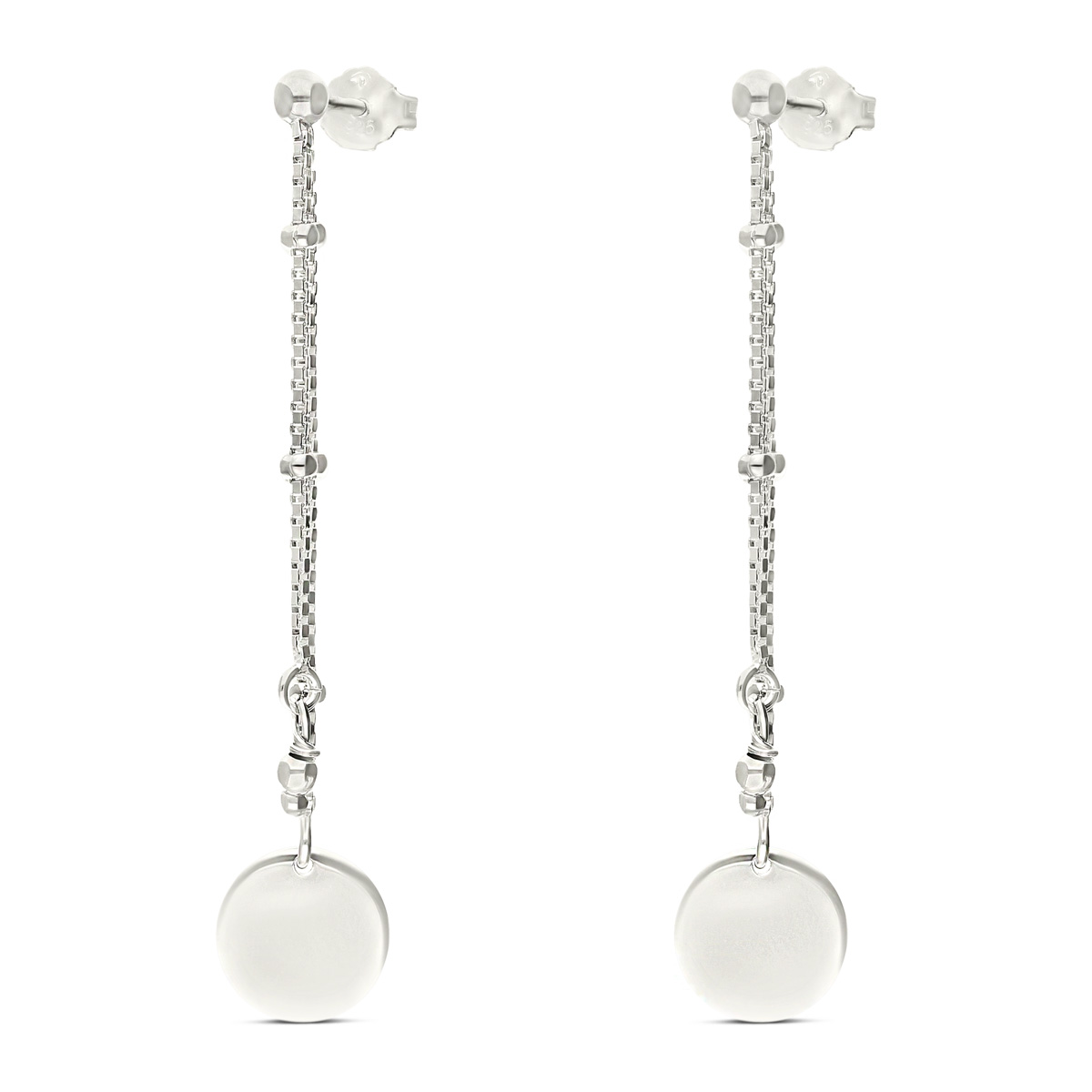 BOUCLES PENDANTES PASTILLES