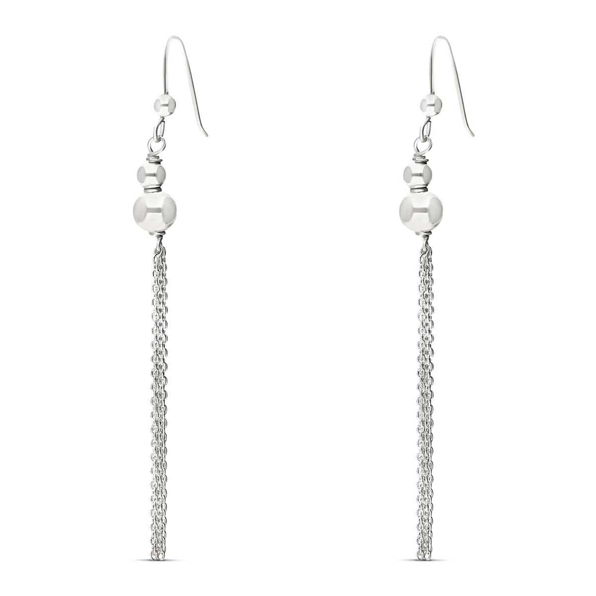 BOUCLES POMPON DE CHAINES