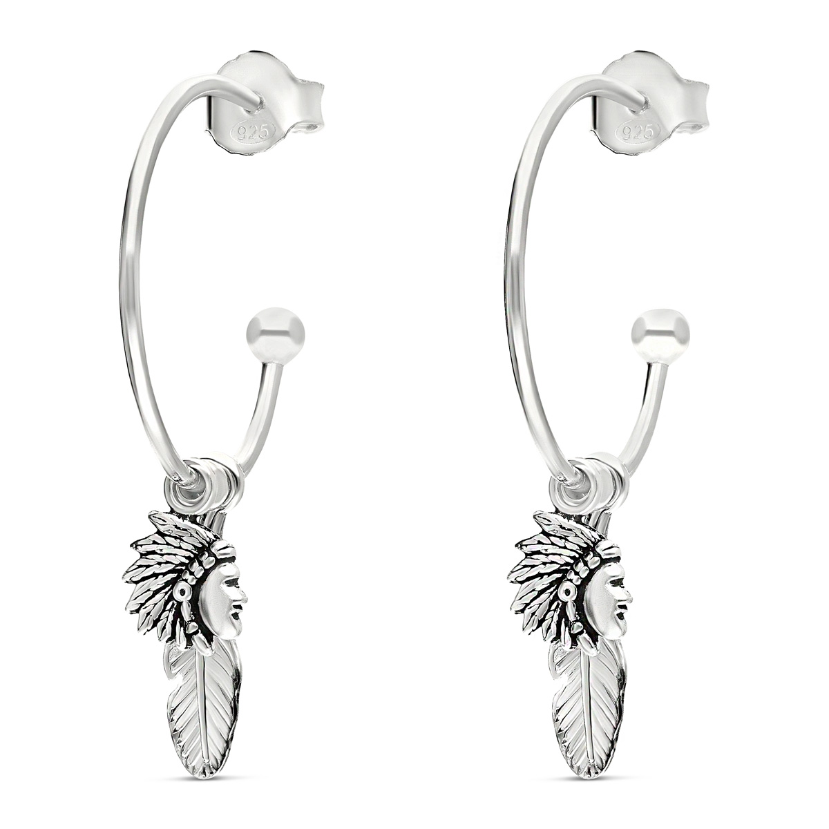 Creoli Argento Sterling 925 Donna – Piccoli Orecchini A Cerchio, Lucidi, Con Confezione Regalo