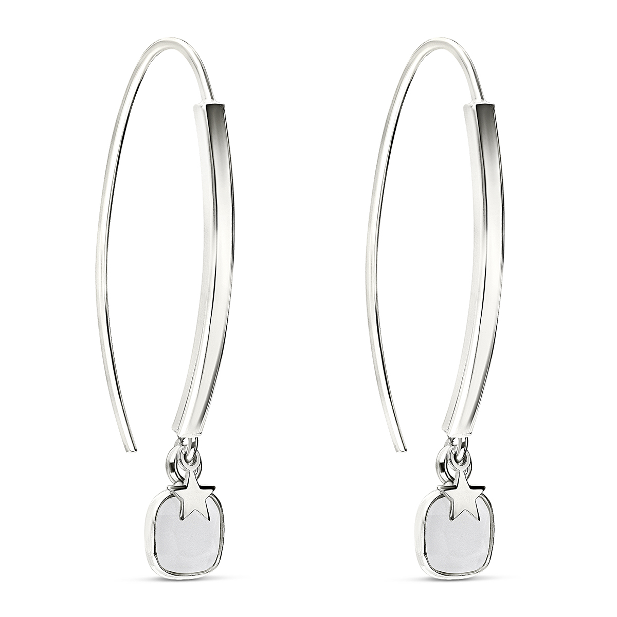 BOUCLES PIANA CARRE OPALINE