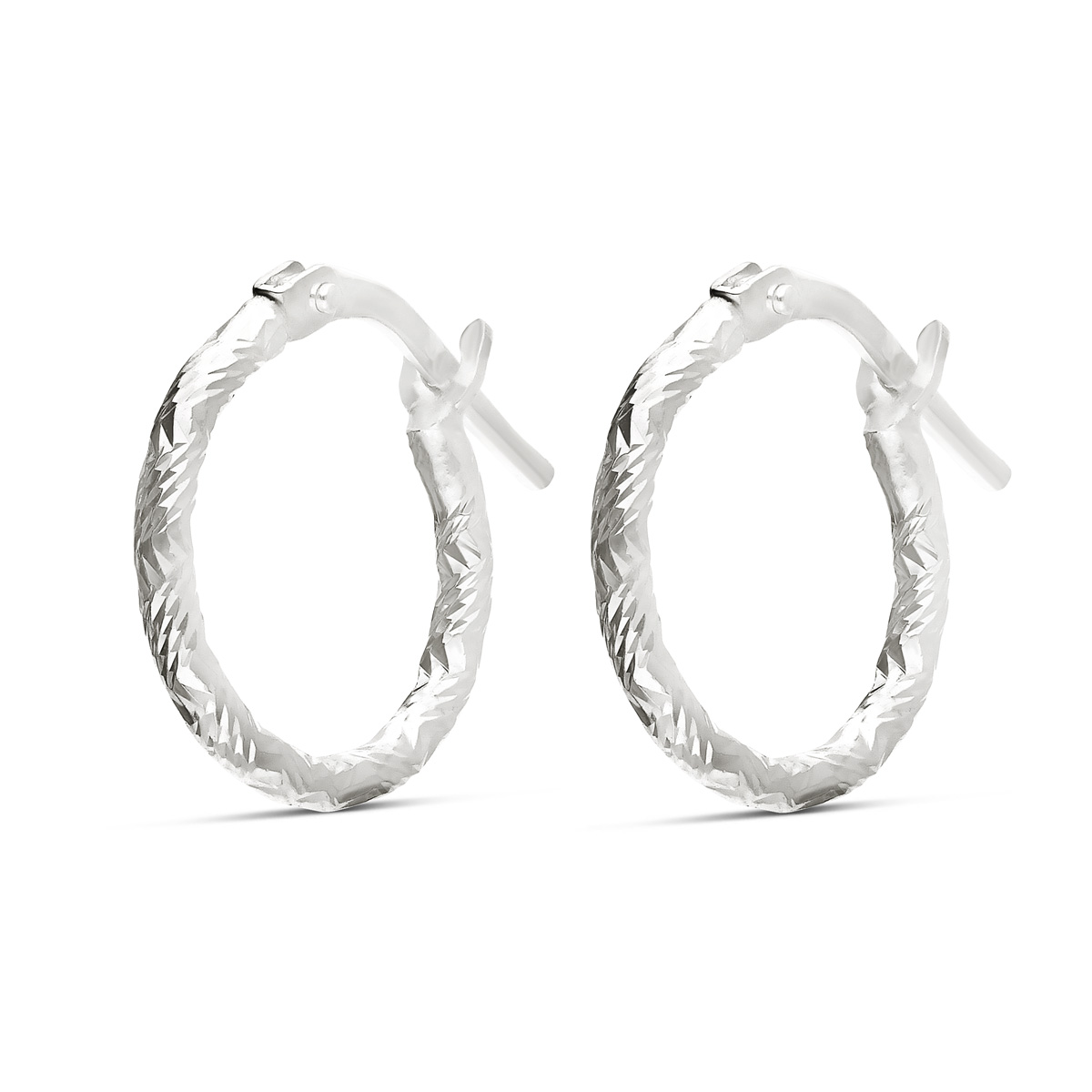CREOLES CISELEES MANILLE 10MM