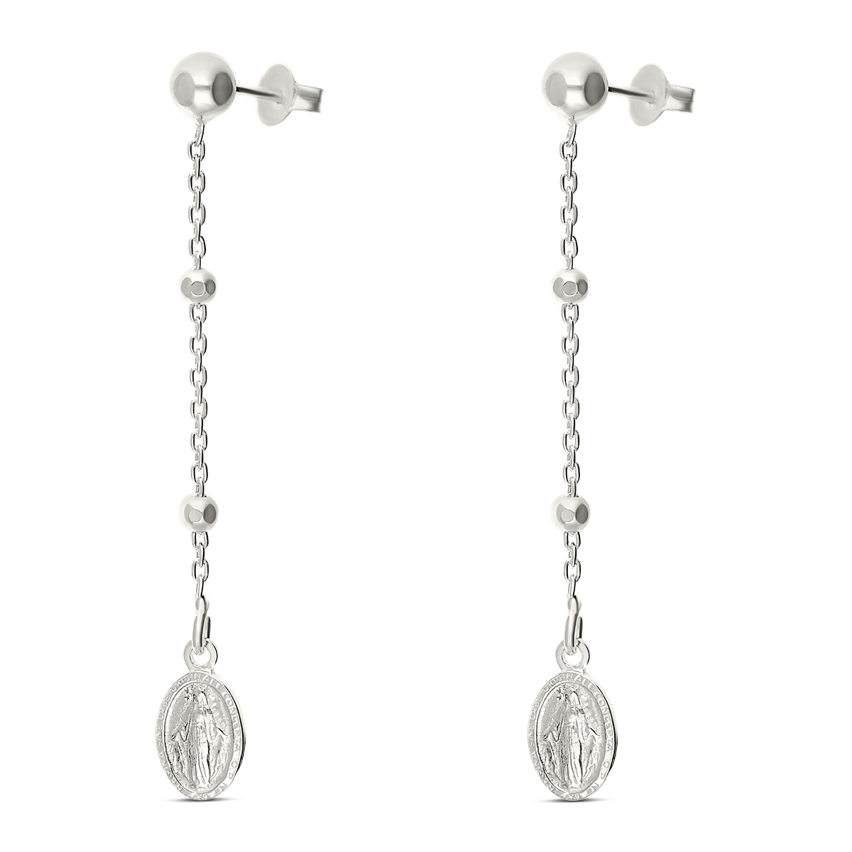 BOUCLES PENDANTES MADONE