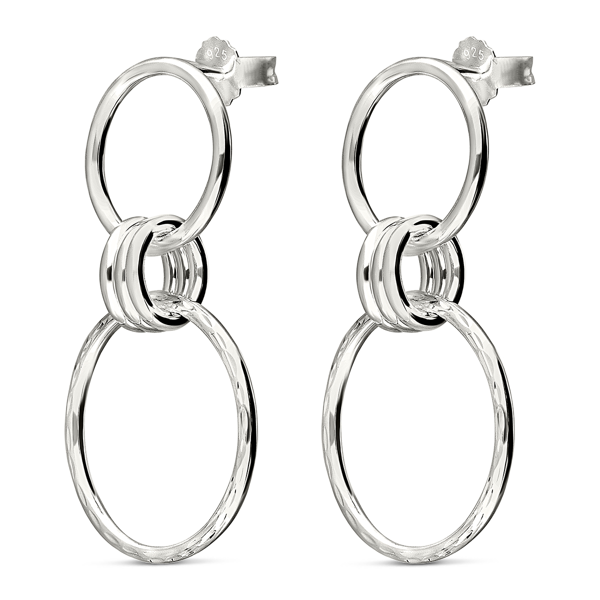 BOUCLES NANCY ARGENT