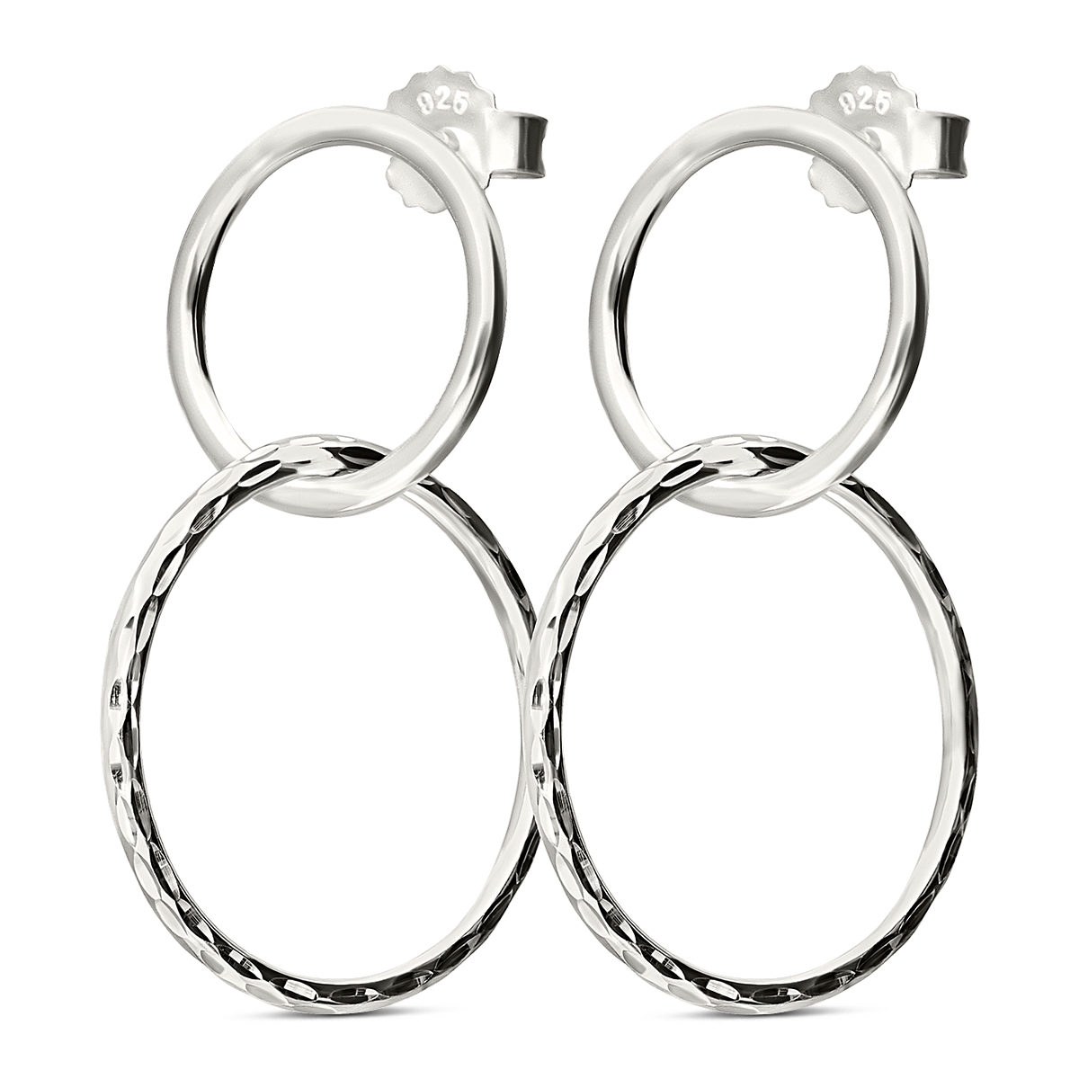 BOUCLES VALENCIA ARGENT