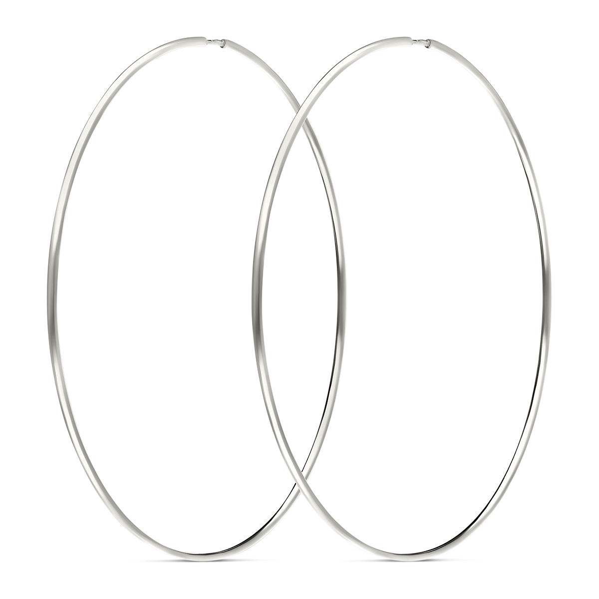 CREOLES FINES LISSES TUBE ROND 60MM