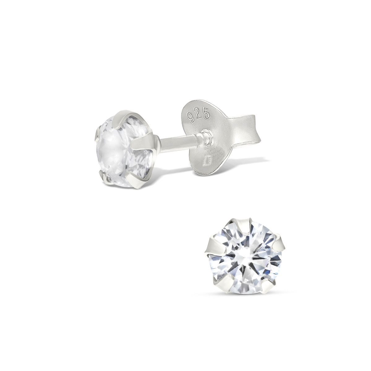 BOUCLES ROND OXYDE 5MM