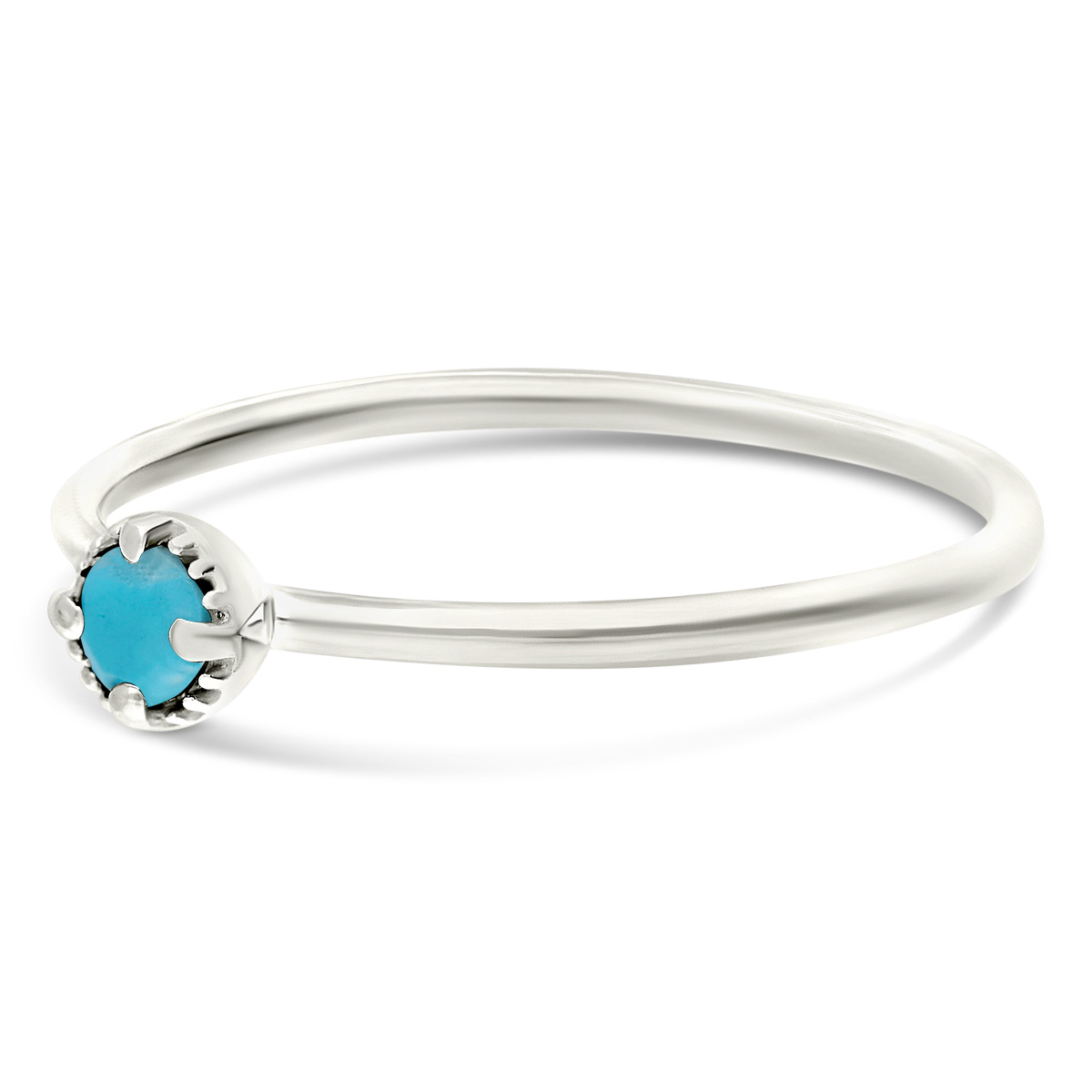 BAGUE PIERRE TURQUOISE 3MM