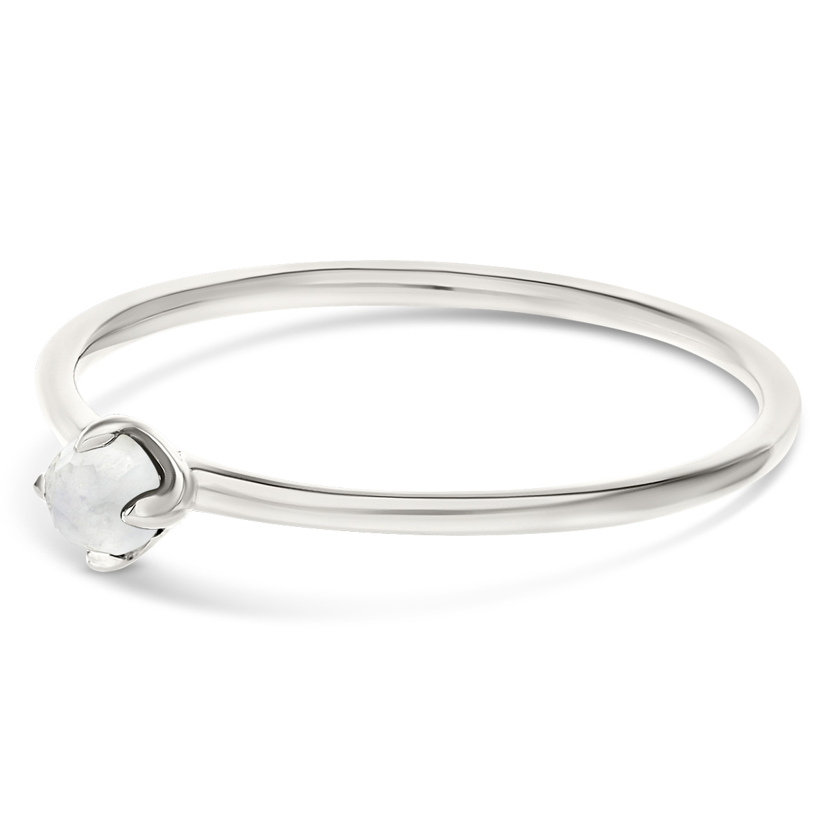 BAGUE ANNEAU FIN PIERRE LABRADORITE