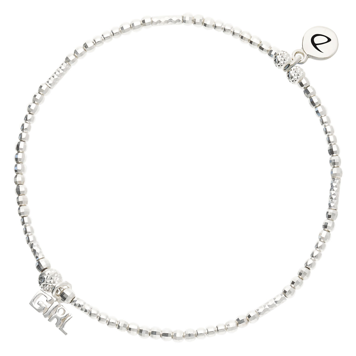 Bracelet Élastique Argent 925 Girl