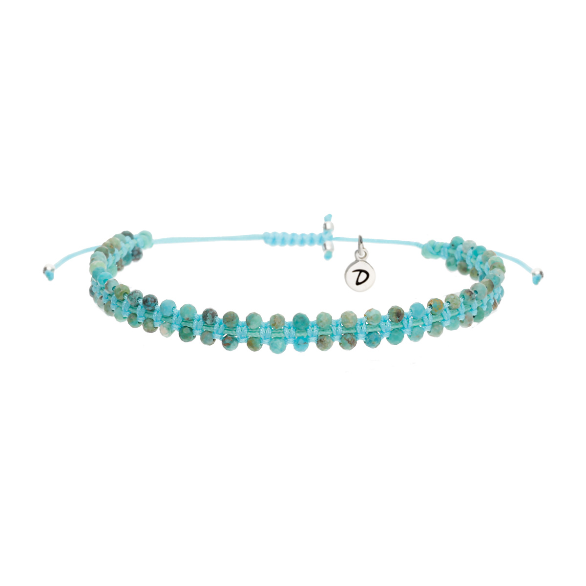 Bracelet Le Radieux Argent 925 Turquoise Tachetée