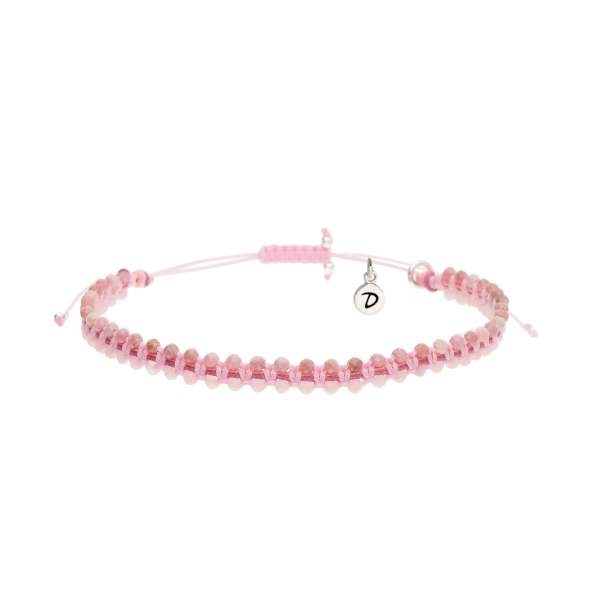 Bracelet Le Radieux Argent 925 Rose Fuchsia