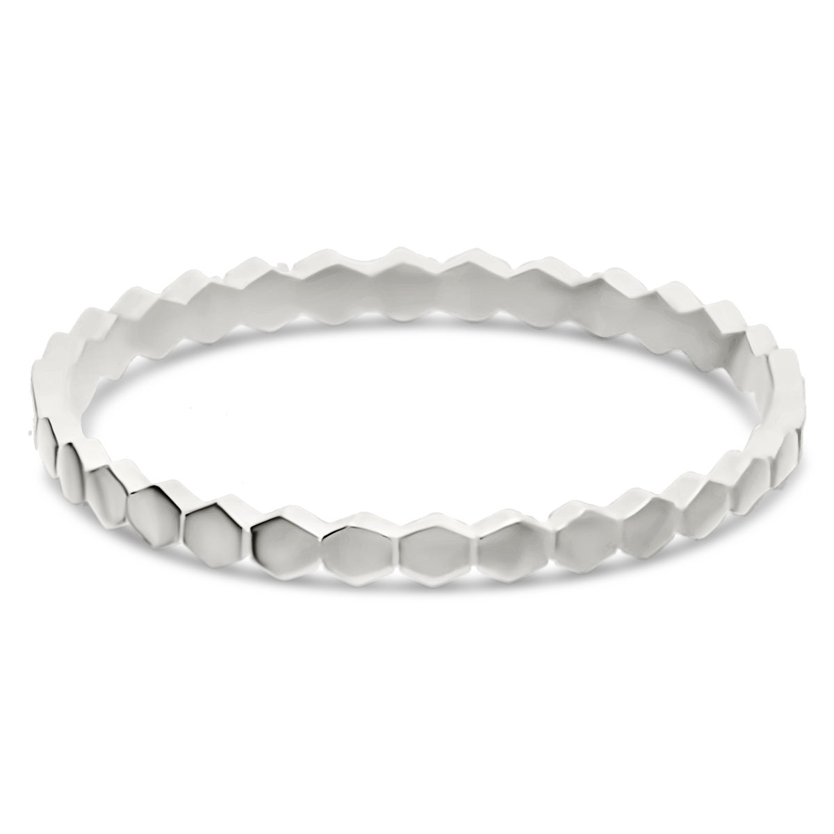Bague Anneau Dentelé Argent 925