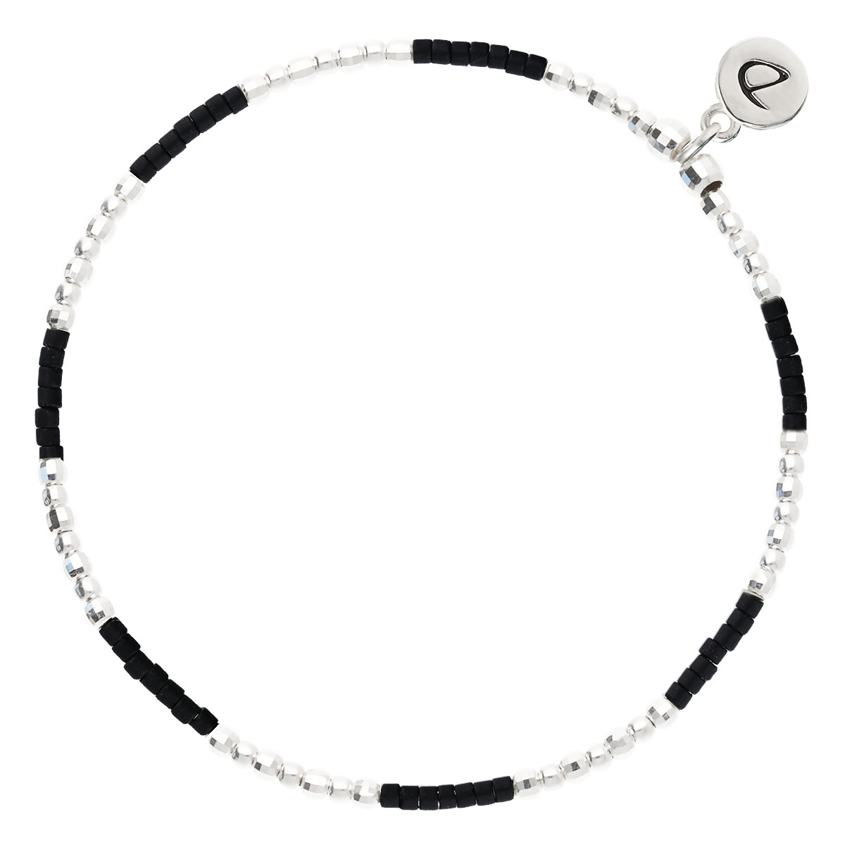BRACELET ÉLASTIQUE NEW BIRDY NOIR