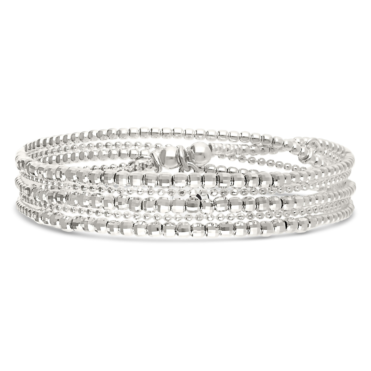 Bracelet Élastique 3 Tours Argent 925 Le Complice