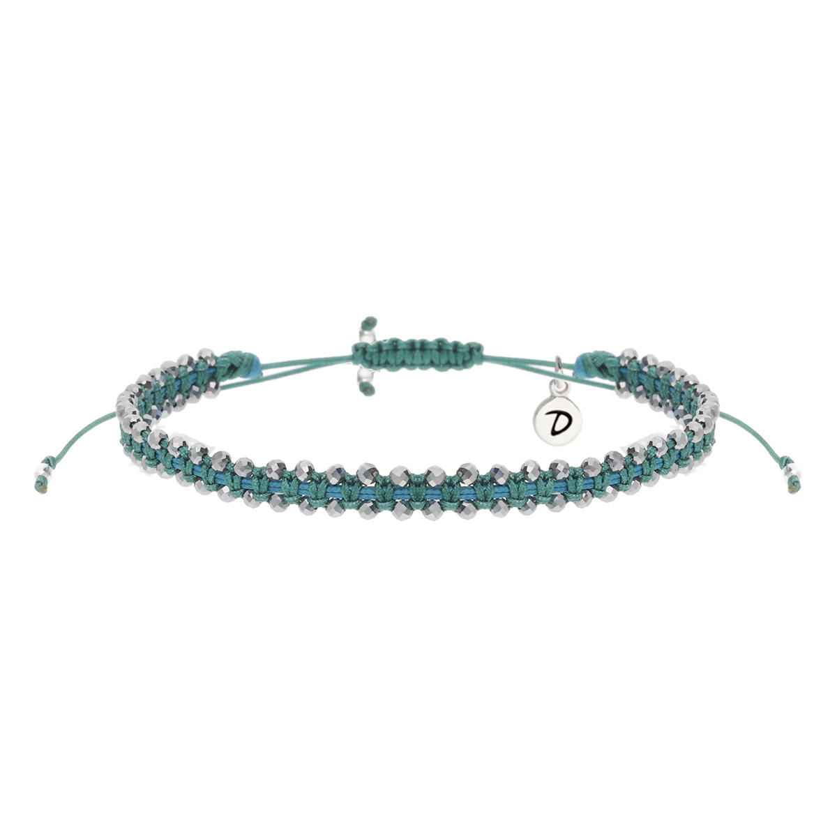 Bracelet Le Magnifique Argent 925 Vert Pierre Fines Térahertz
