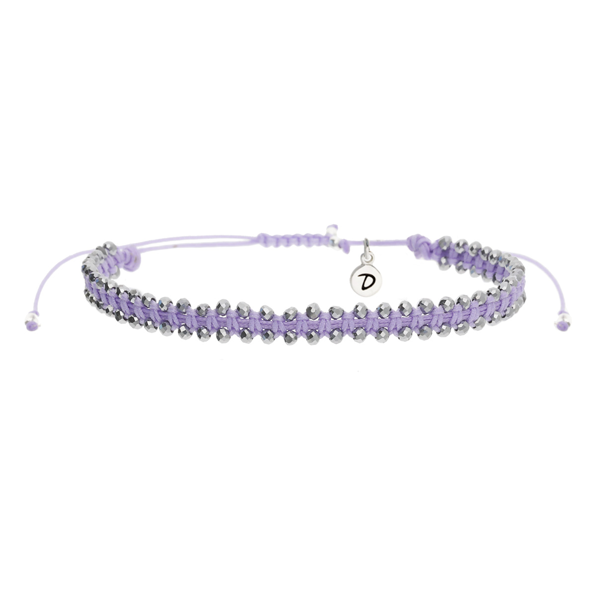 Bracelet Le Magnifique en Argent 925 Violet Pierre Fines Térahertz