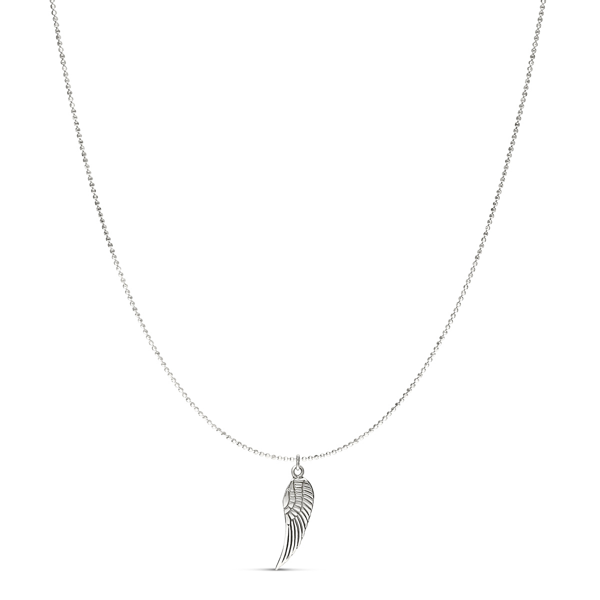 Collier Chaîne Argent 925 Grande Aile Céleste