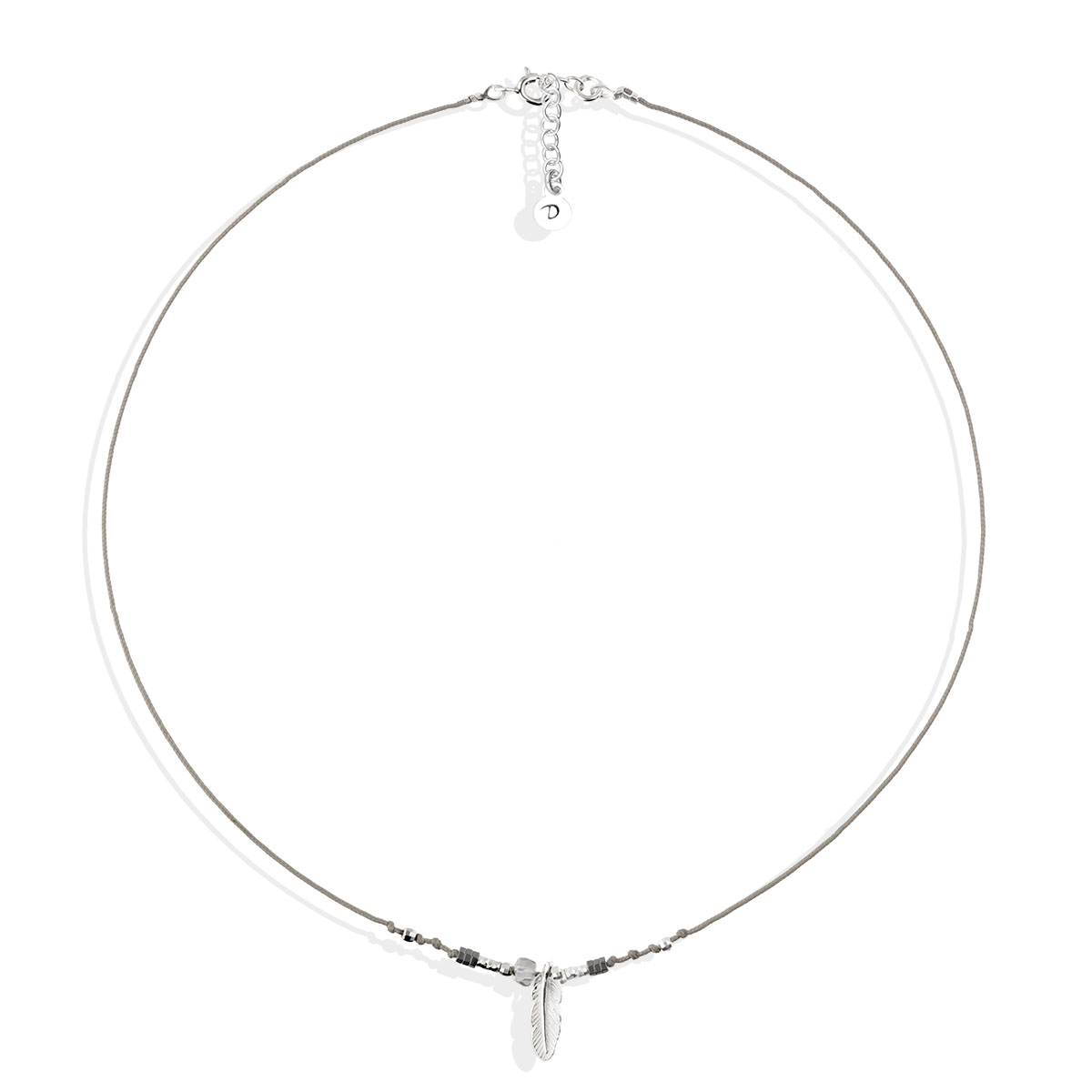COLLIER EVORA MARRON