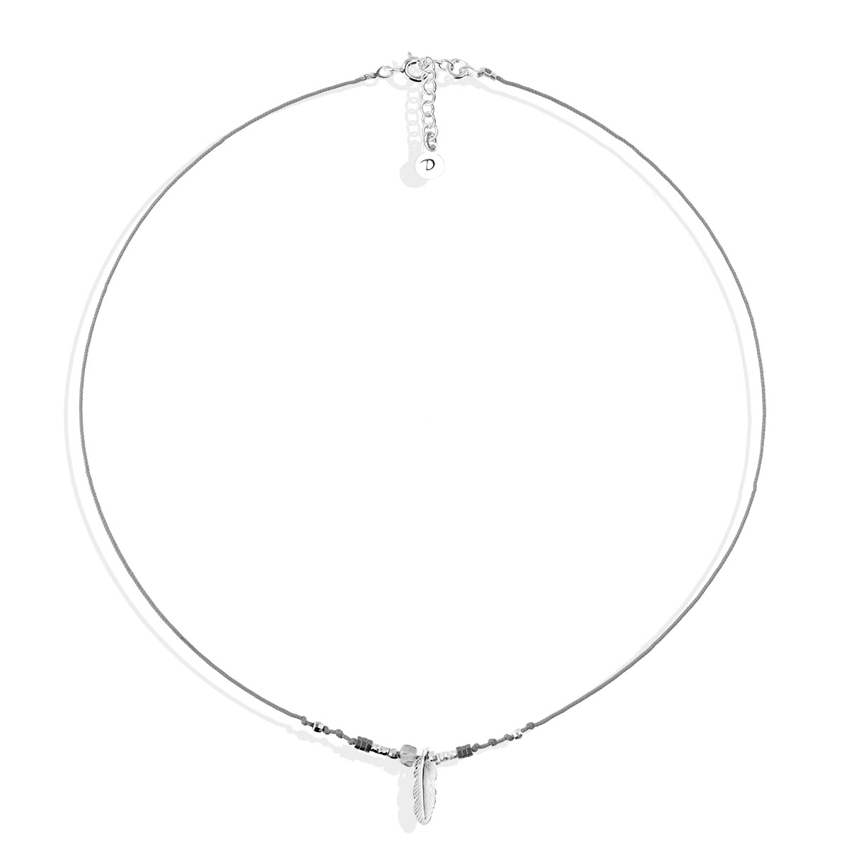 COLLIER EVORA GRIS