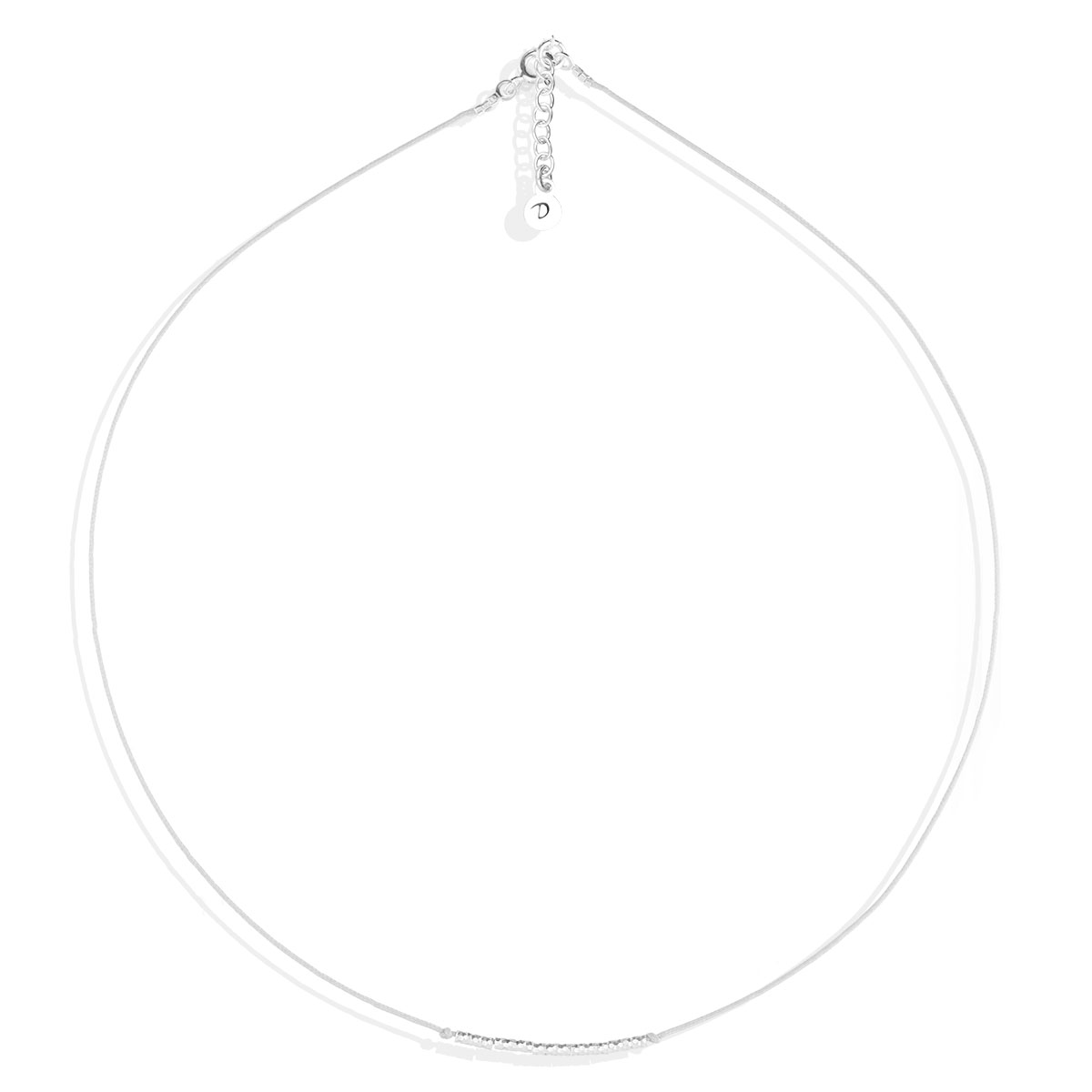 COLLIER CORDON BLANC VIENNE Argent 925