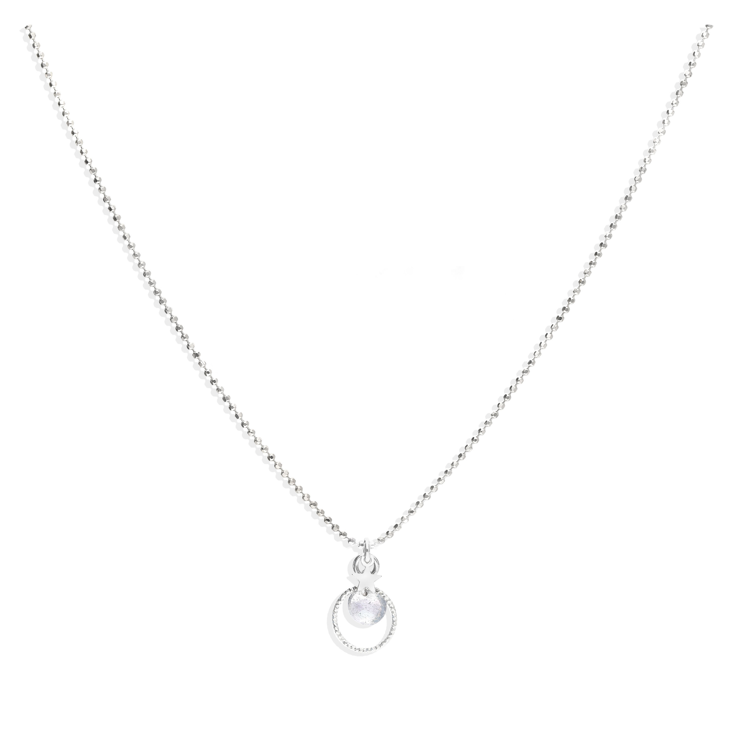 COLLIER MILOS LABRADORITE