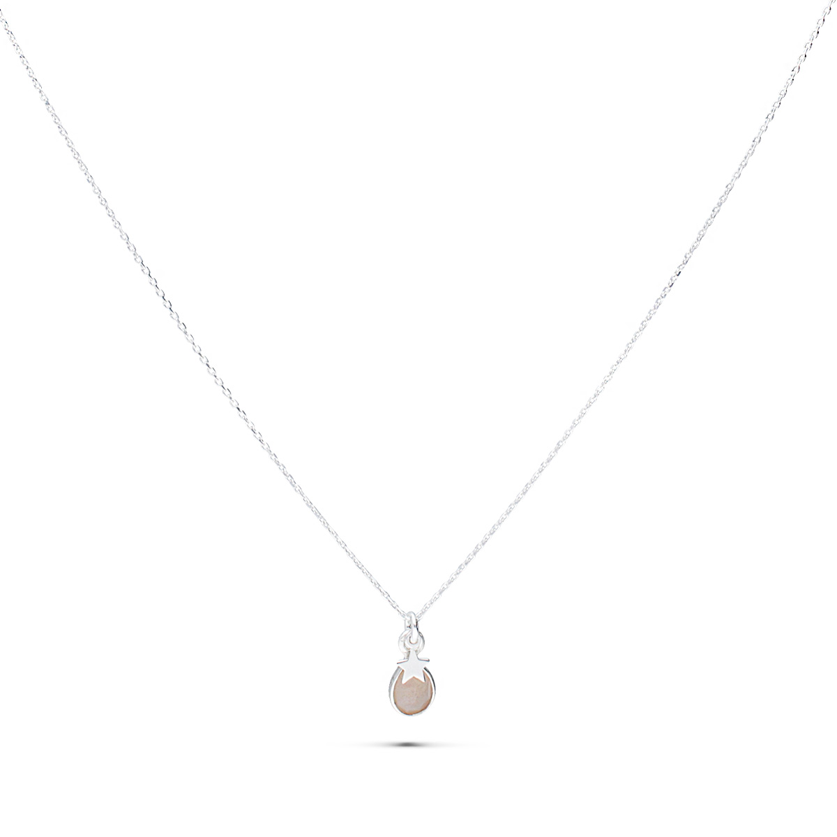 COLLIER MAUPITI - GOUTTE PIERRE DE LUNE