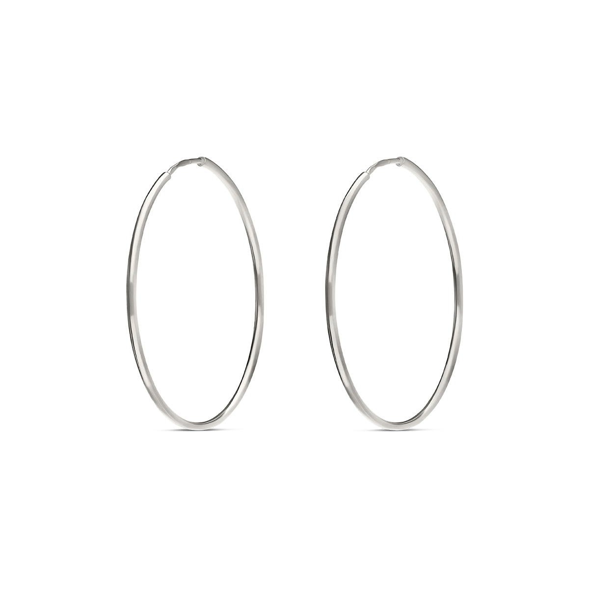 CREOLES FINES LISSES TUBE ROND 20MM
