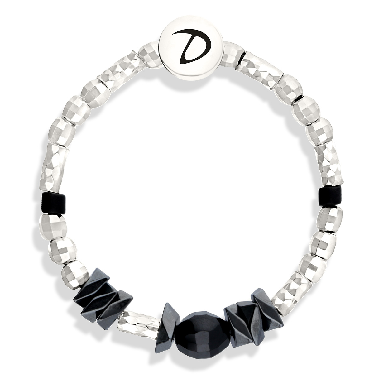 BAGUE ÉLASTIQUE RONDELLE SPINELLE