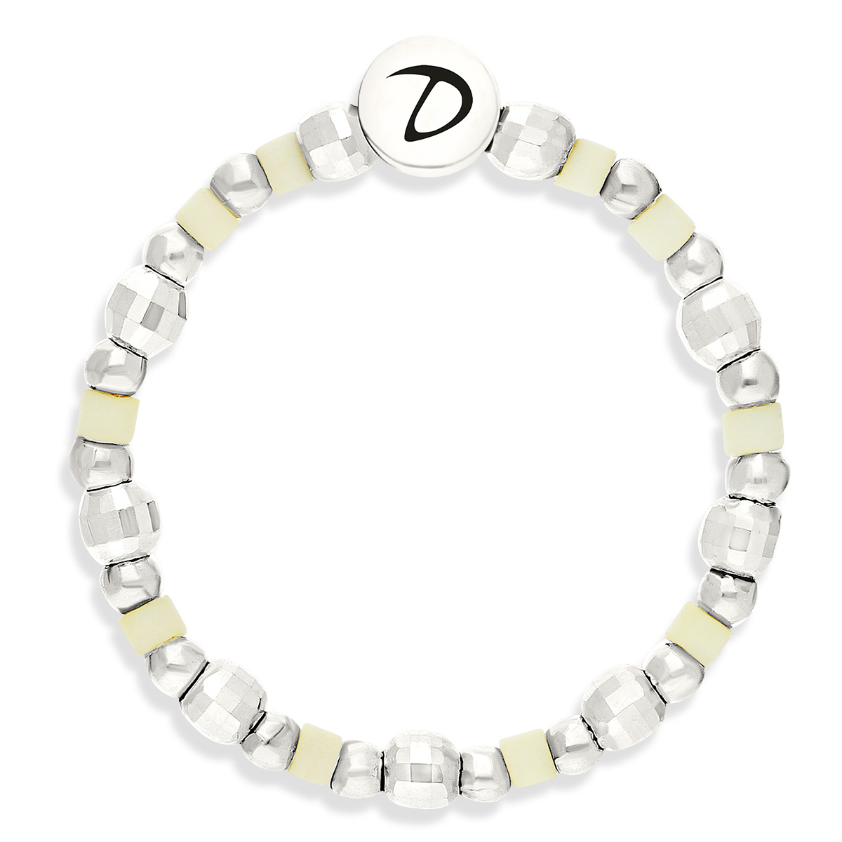 BAGUE ELASTIQUE BASIC JAUNE CLAIR