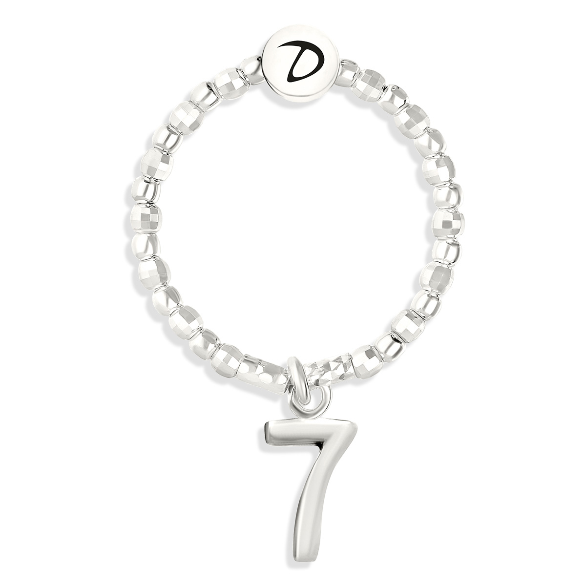 BAGUE ELASTIQUE CHIFFRE 7