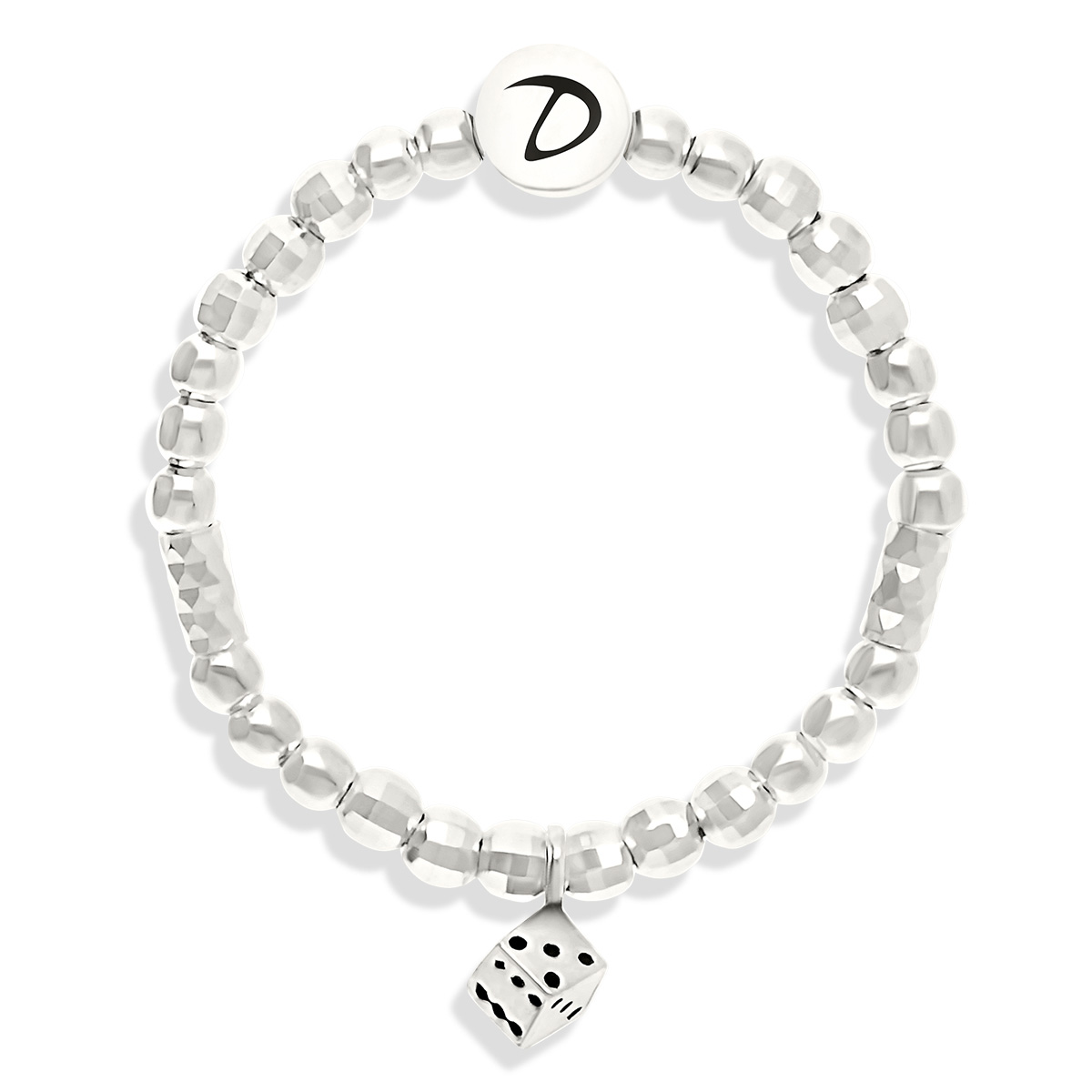 BAGUE ÉLASTIQUE PETIT DÉ Argent 925
