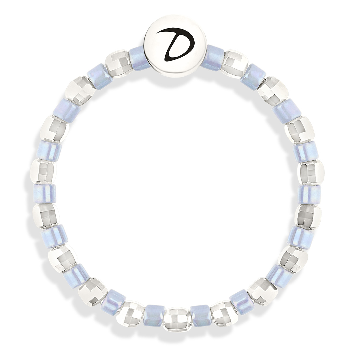 BAGUE ELASTIQUE MIYUKI BLEU