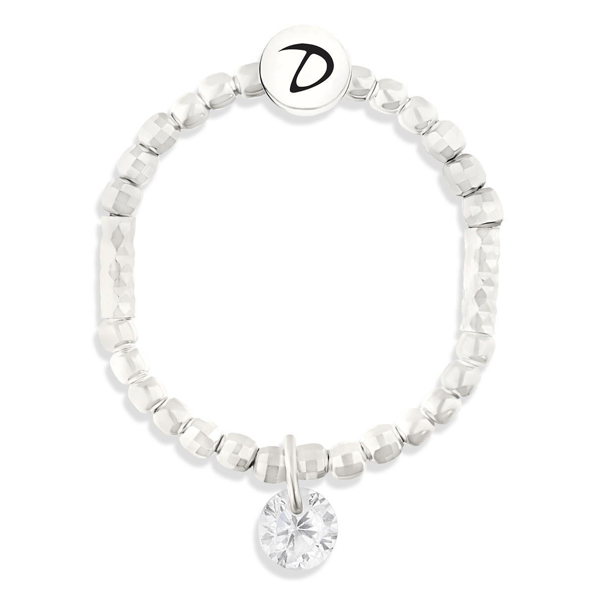 BAGUE ELASTIQUE OXYDE ARGENT