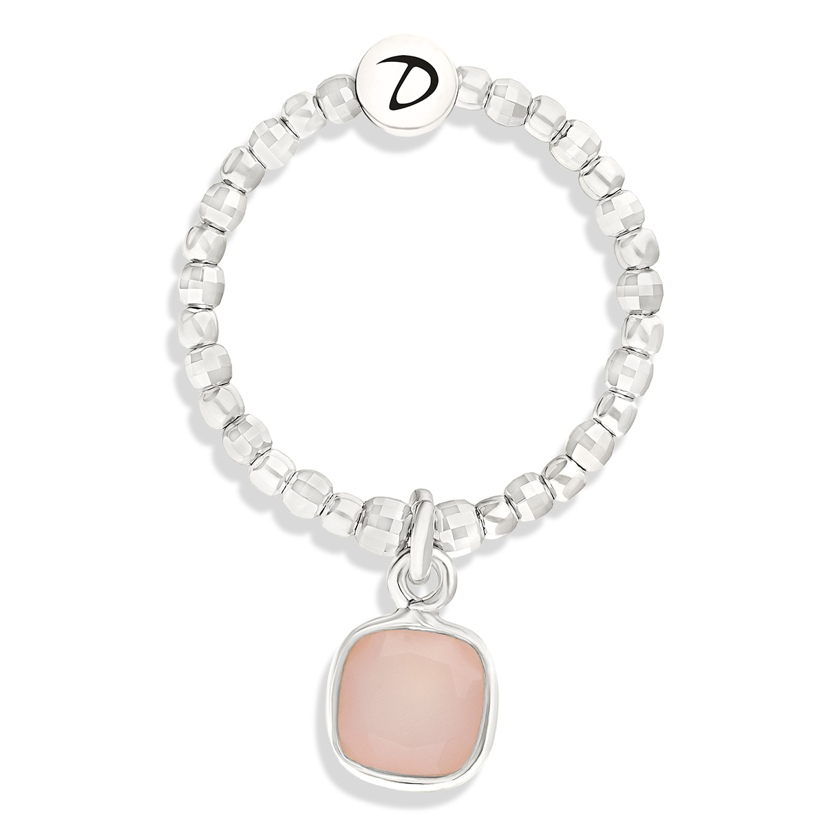 BAGUE ÉLASTIQUE ROSA