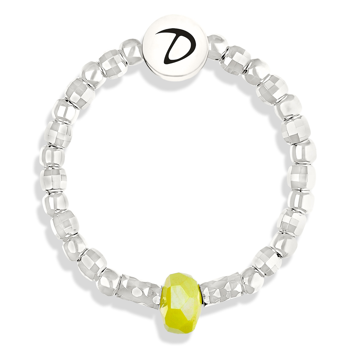 BAGUE ELASTIQUE FARO JAUNE