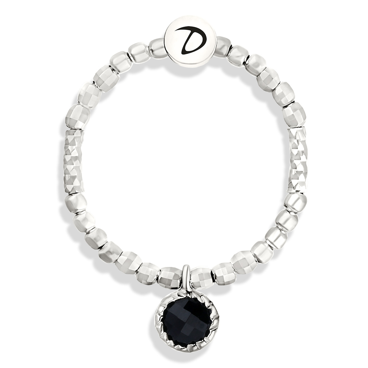 BAGUE ELASTIQUE DARLING NOIRE