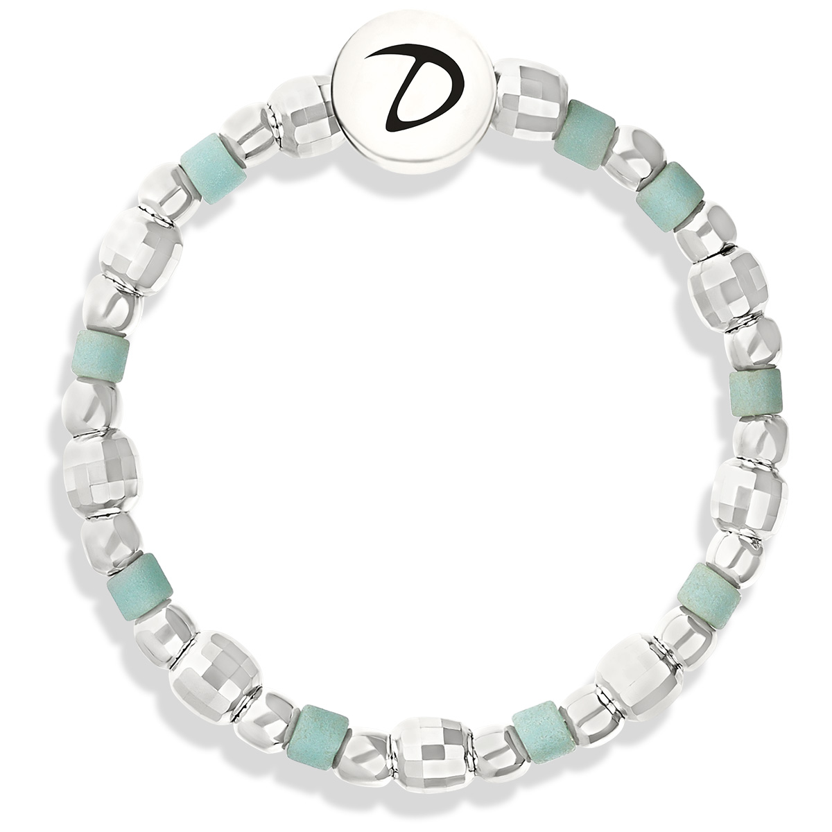BAGUE ELASTIQUE BASIC TURQUOISE