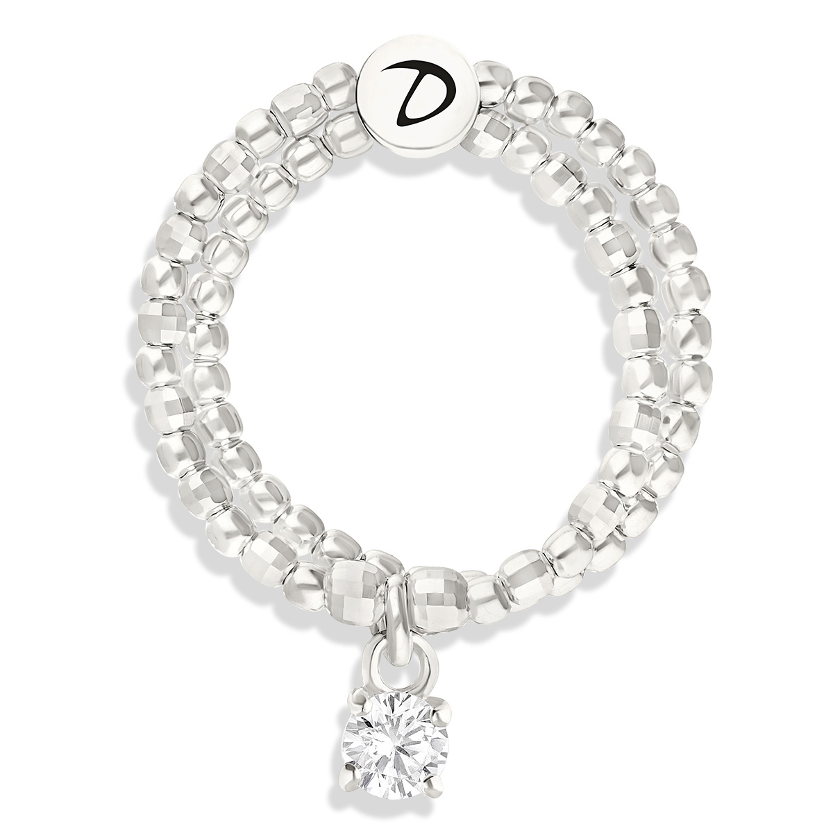 BAGUE OXYDE DOUBLE ELASTIQUE