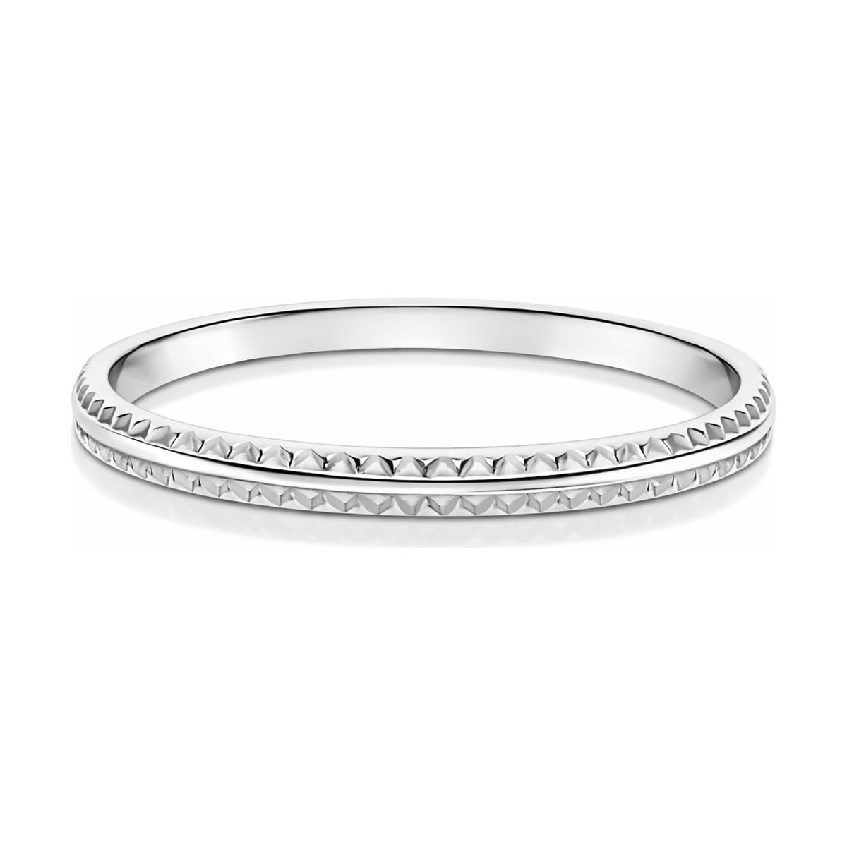 BAGUE FINE ANNEAU CISELÉ