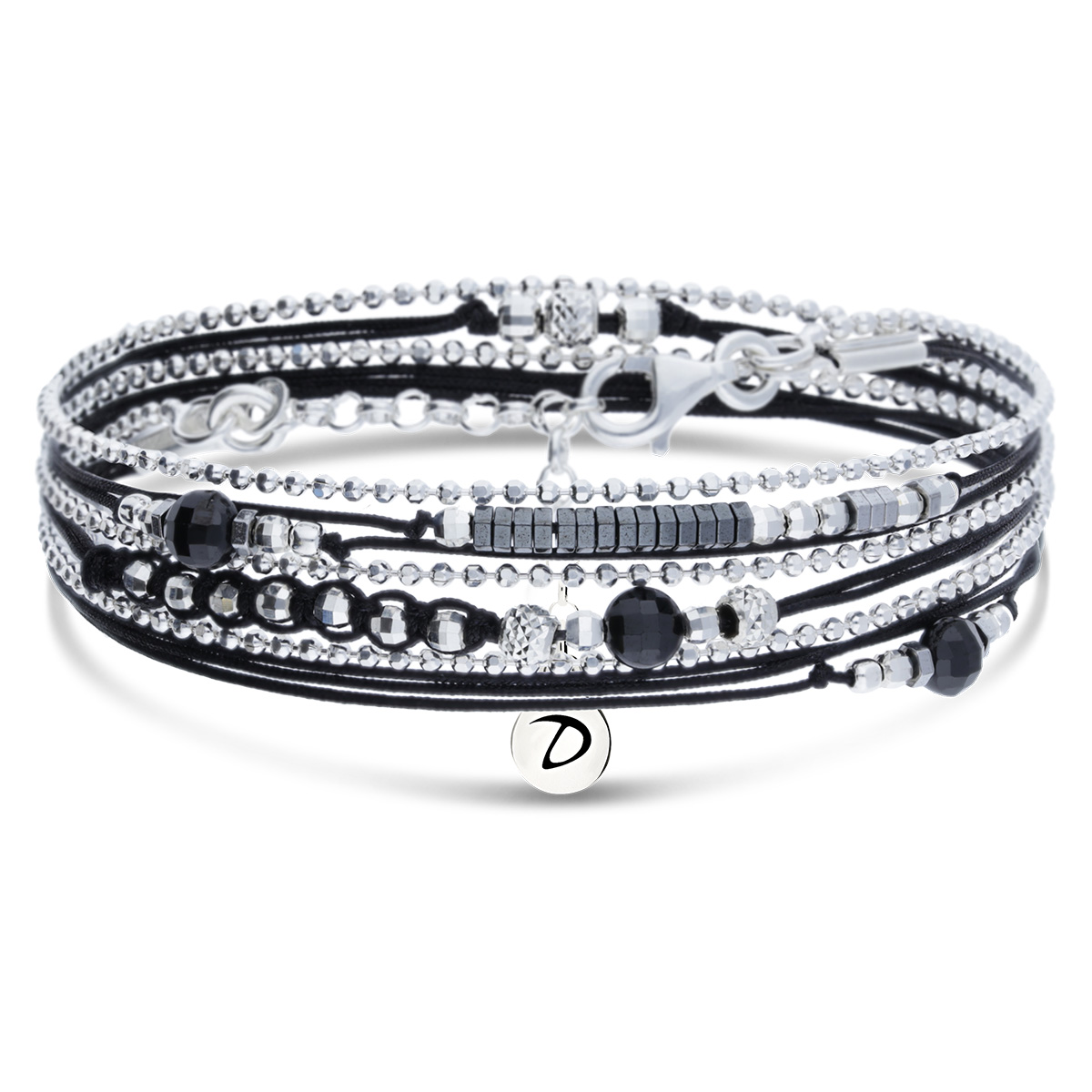 BRACELET VIRTUOSE NOIR HEMATITE